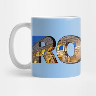 Rome Colosseum letters Mug